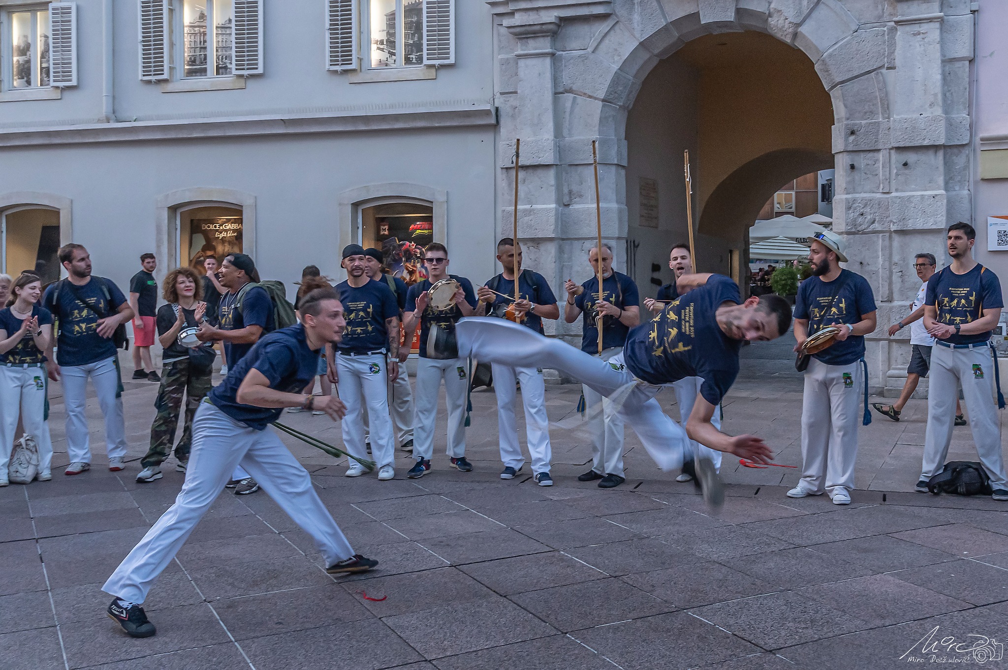Capoeira radionica u krugu